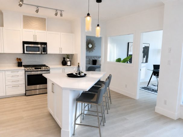 Edited & Inviting Kitchen Home Organization: Getting Rent Ready