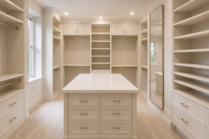 Empty Closet Home Organization: Getting Rent Ready